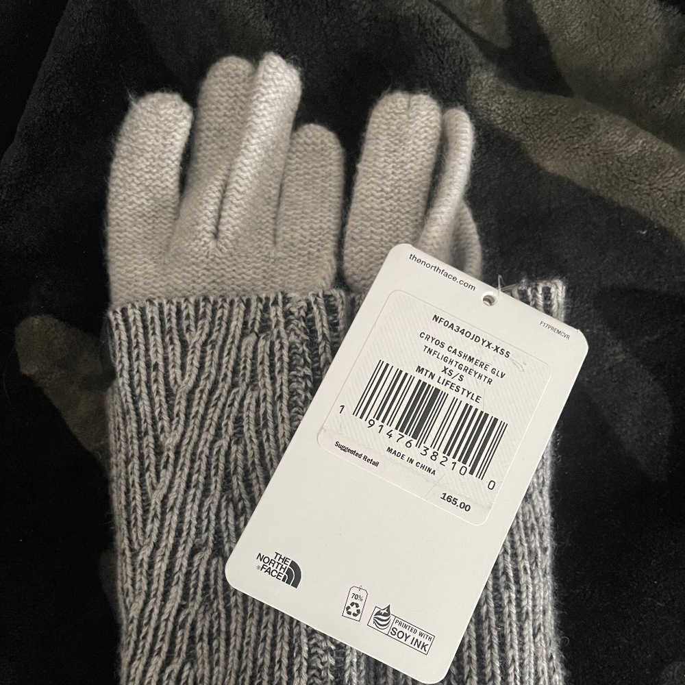 The North Face gloves